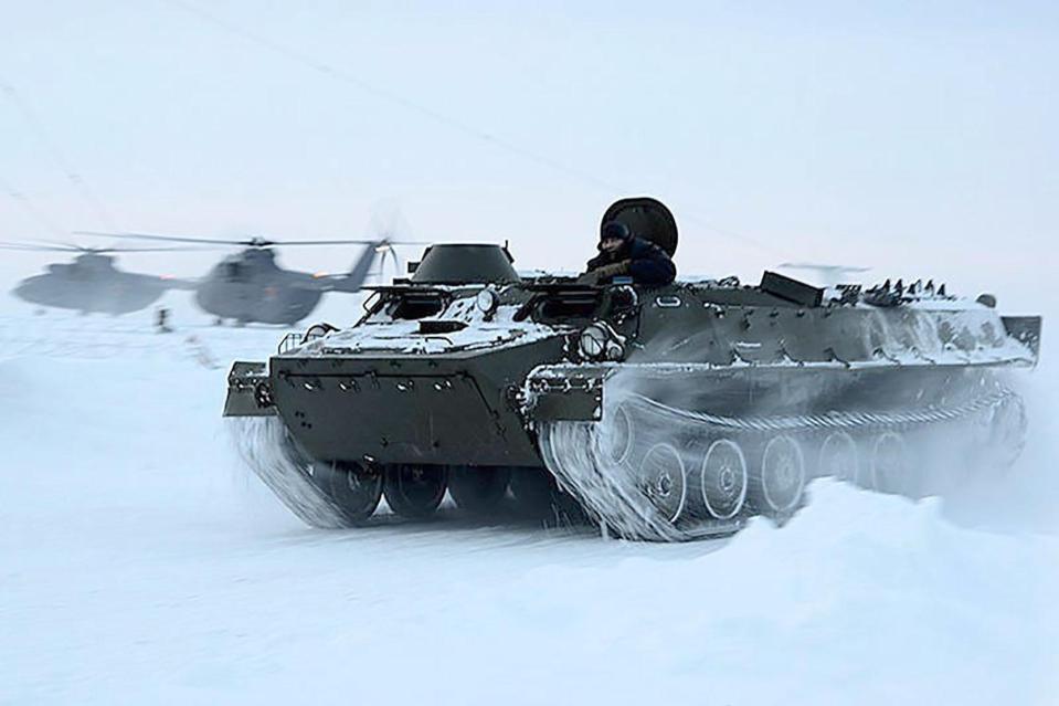 Putin is to send troops to the Arctic port of Tiksi, 2,670 miles east of Moscow, since it was left abandoned in the Soviet times