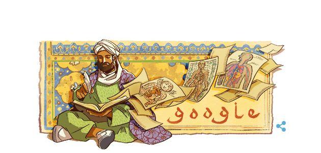  Today Google Doodle celebrates Avicenna, the Persian mathematician