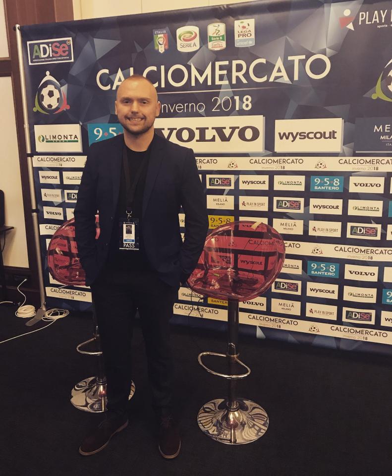 In September 2013, Marchetti became one of the youngest Licensed Football Agents in the World