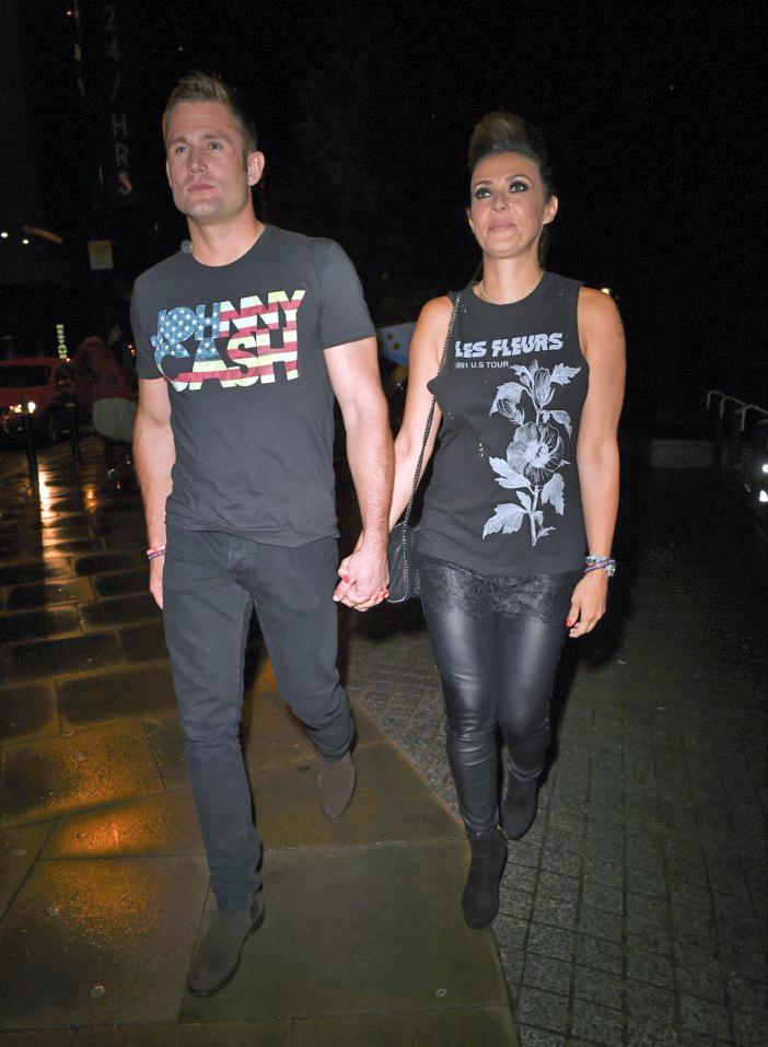  The couple arrived hand in hand at the Manchester bash