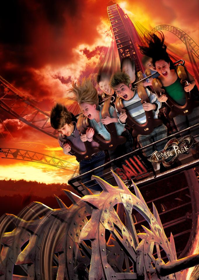  Thorpe Park's Saw ride is one of its most terrifying experiences