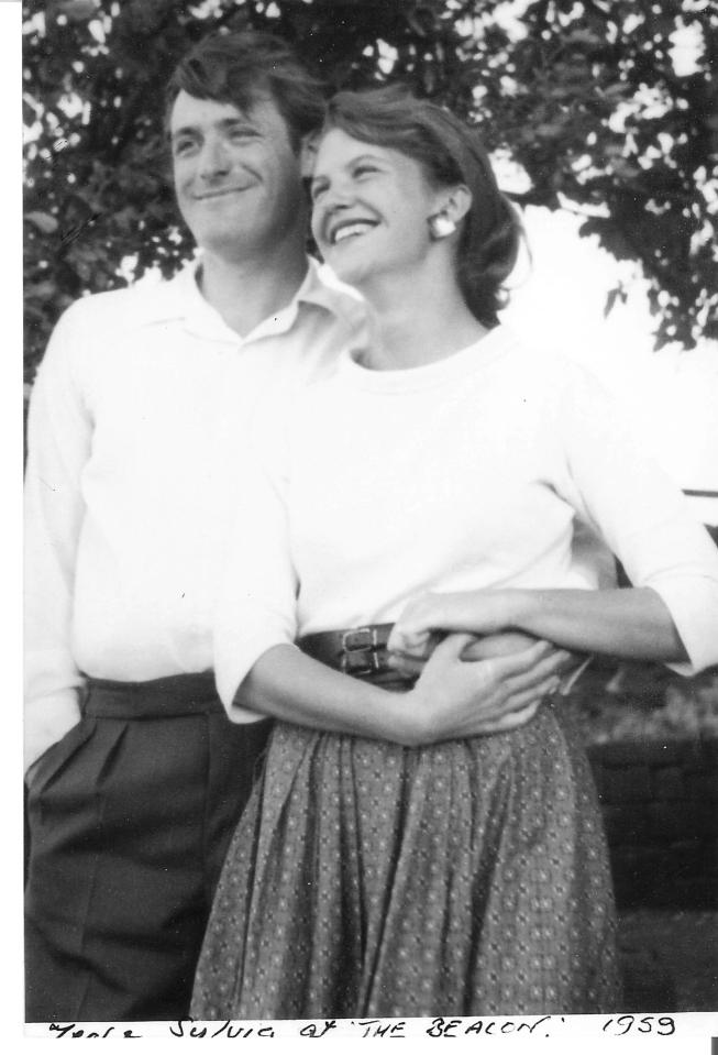  Ted Hughes and Sylvia Plath married four months after meeting