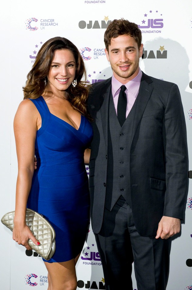 Danny Cipriani with ex-girlfriend Kelly Brook in 2013