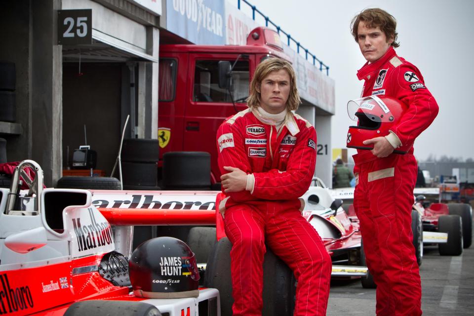 Movie fans will recognise the Lauda and Hunt story from the hit 2013 film 'Rush'