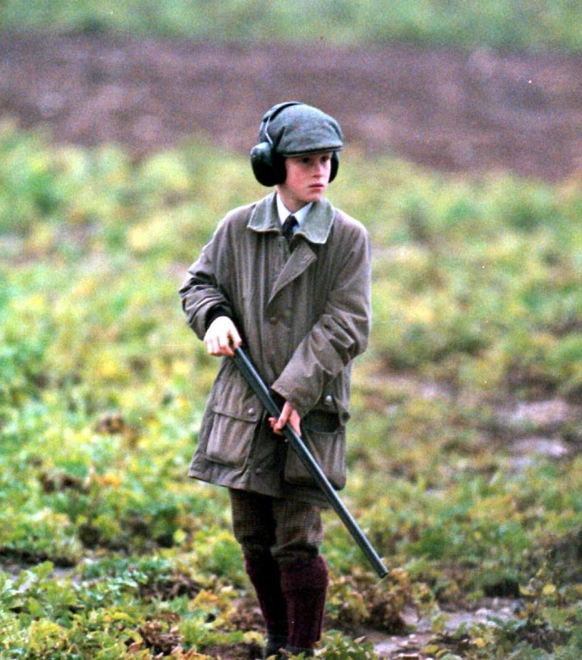  Prince Harry has been taking part in the hunts from a young age with Prince Charles and Prince William