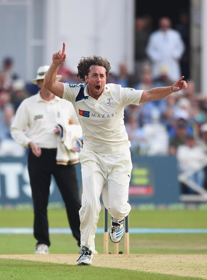  Sidebottom's 20-year career at clubs like Yorkshire and Notts came to an end last year