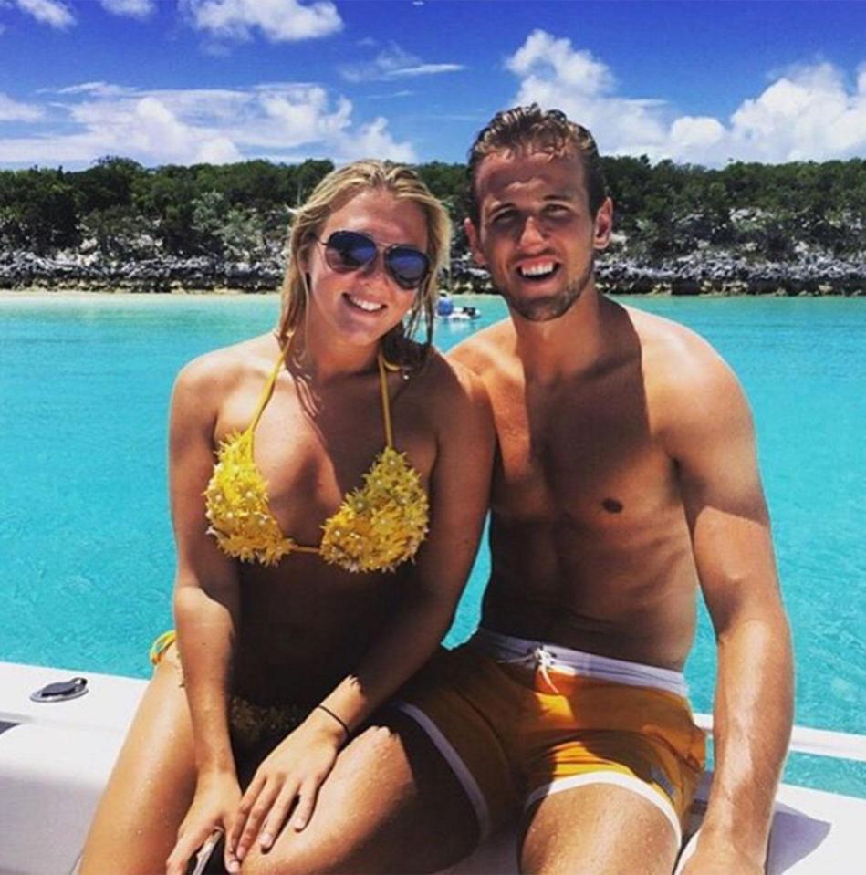  Harry Kane got engaged to his childhood sweetheart Katie Goodland last year and shared the special moment on social media