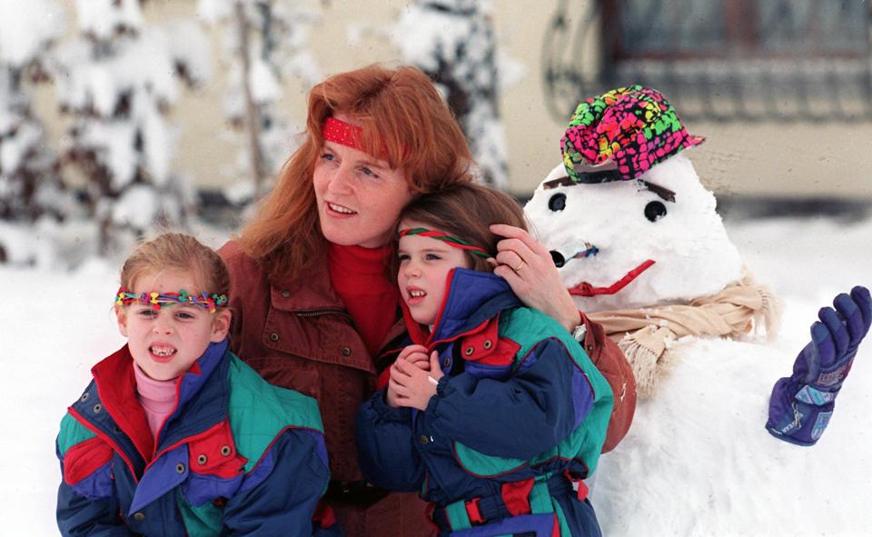  Princesses Beatrice and Eugenie are the daughters of the Duke and Duchess of York (pictured)