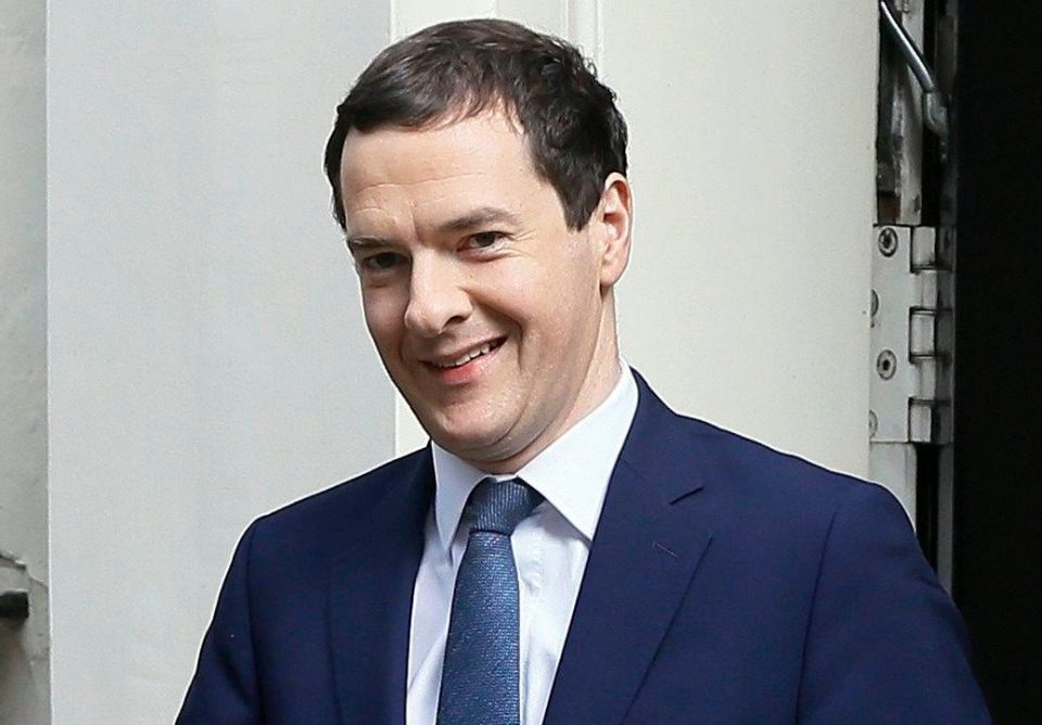  George Osborne seems set on spending his time laying into both Boris Johnson and the Tory Party