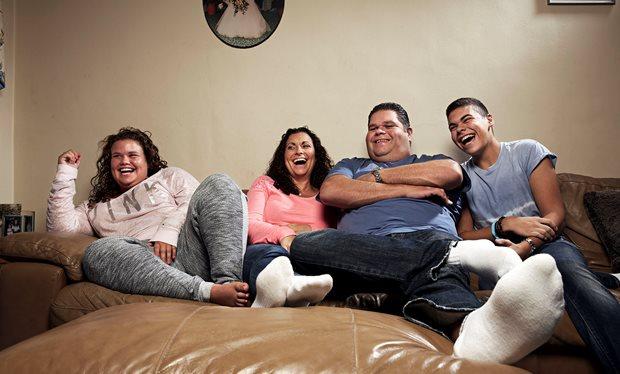  Amy shot to fame on Gogglebox with her family