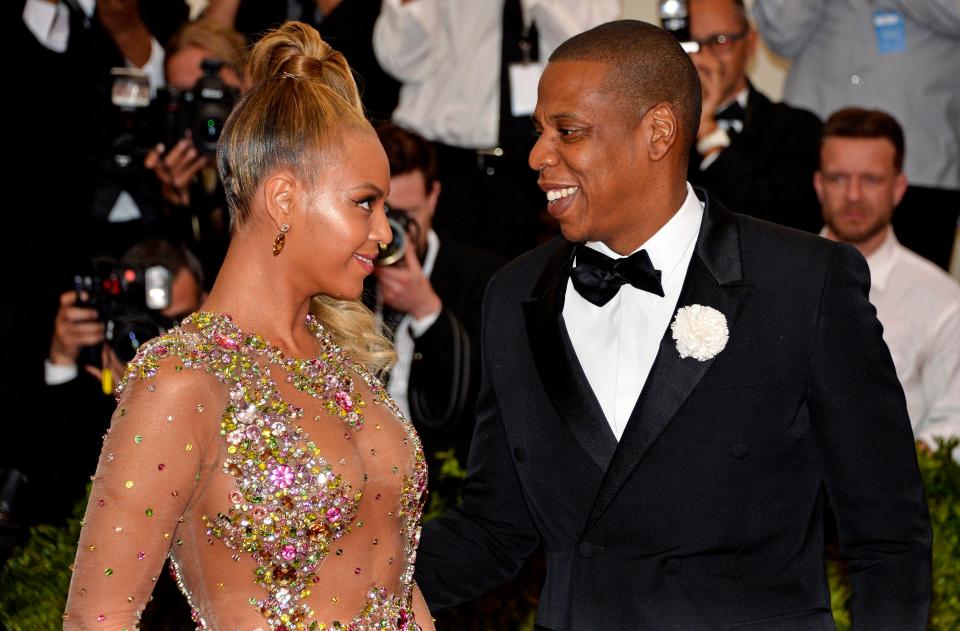  Beyonce alluded to overcoming her spat with rapper husband Jay Z