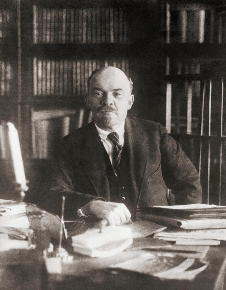  Portrait of Soviet leader Vladimir Ilich Lenin