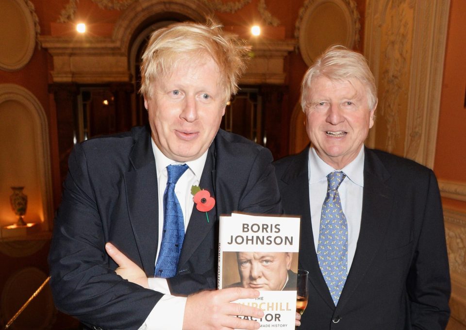  Boris Johnson's dad Stanley has defended free speech as he declared his son 'was spot on' over the burka row