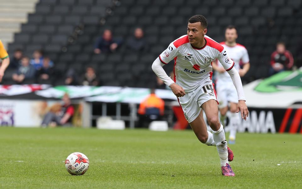 It's a far cry from November 2013 when the then MK Dons played needed a little help passing his test