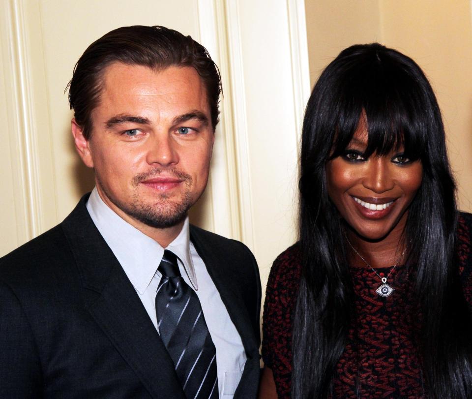  The Wolf of Wall Street star was also linked with British model Naomi Campbell