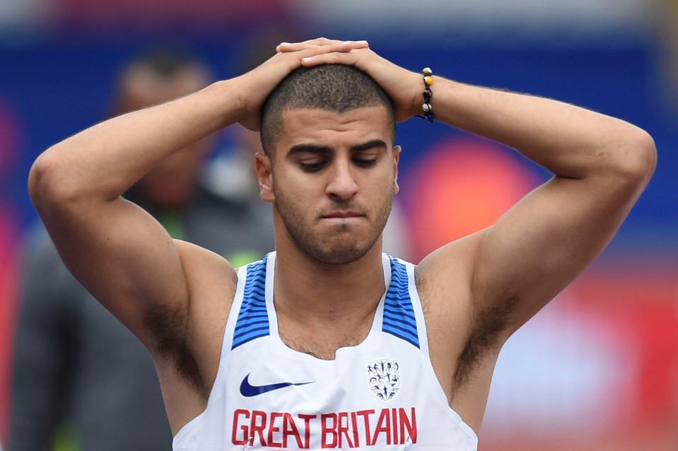  Gemili has been unlucky in the Olympic Games