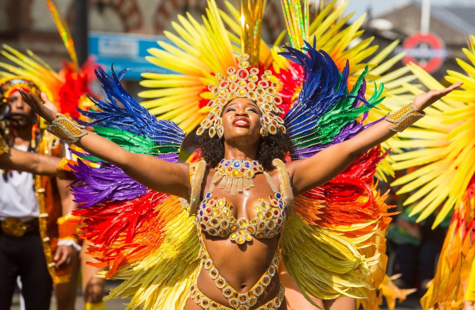  The Notting Hill Carnival brings the Caribbean spirit to west London