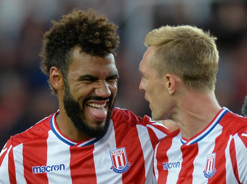  Eric Maxim Choupo-Moting is set to leave relegated Stoke if he passes his medical