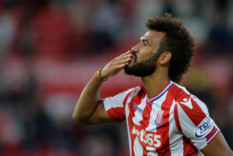  Eric Maxim Choupo-Moting scored five Premier League goals for Stoke last season