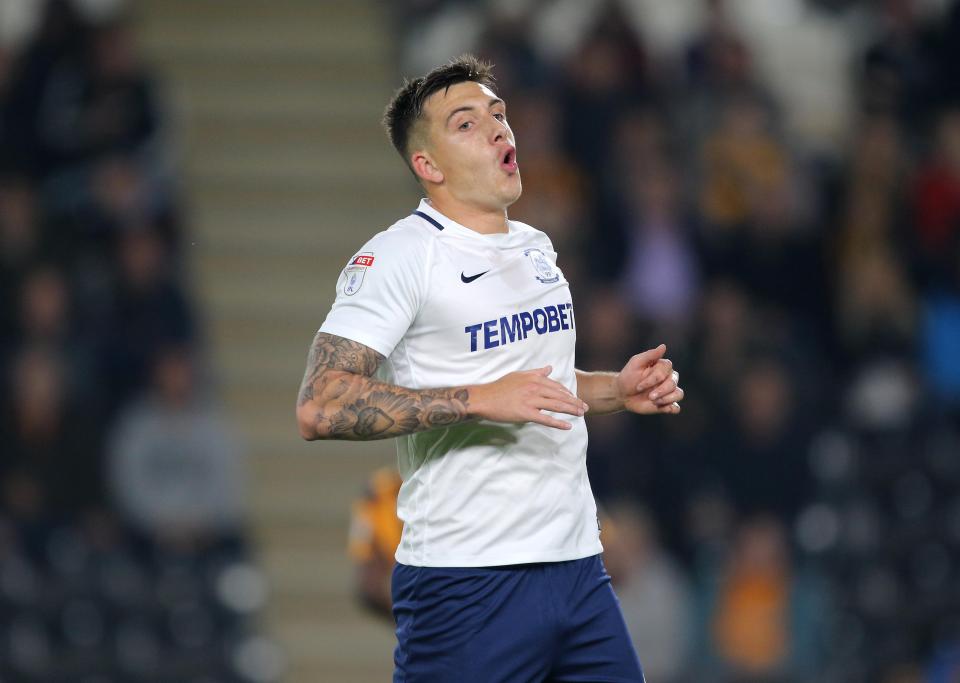  Hugill made his name at Preston by scoring 30 goals for the Championship side