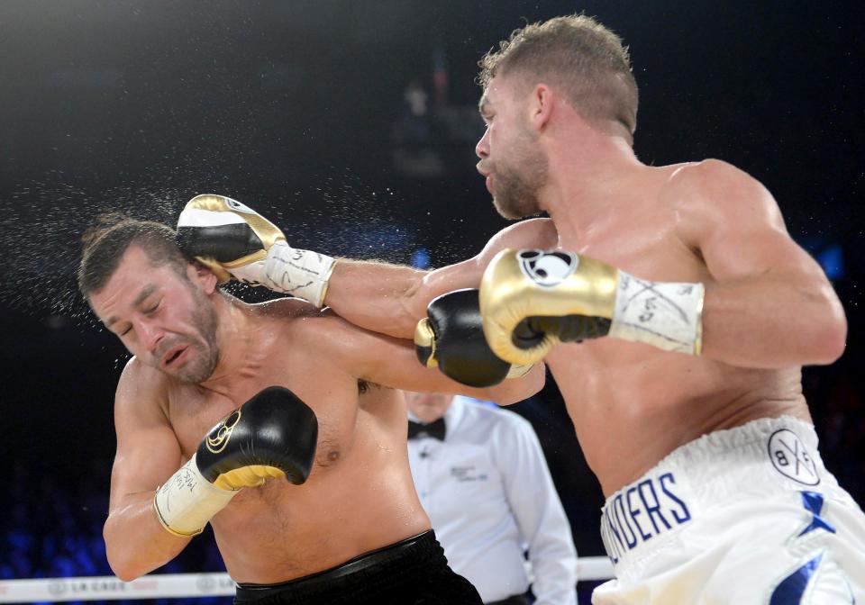 Billy Joe Saunders beat David Lemieux on points in December