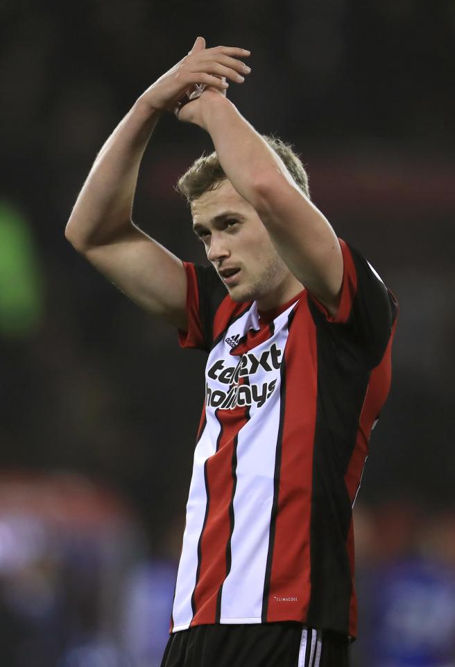  James Wilson spent last season on loan at Sheffield United but played just twice