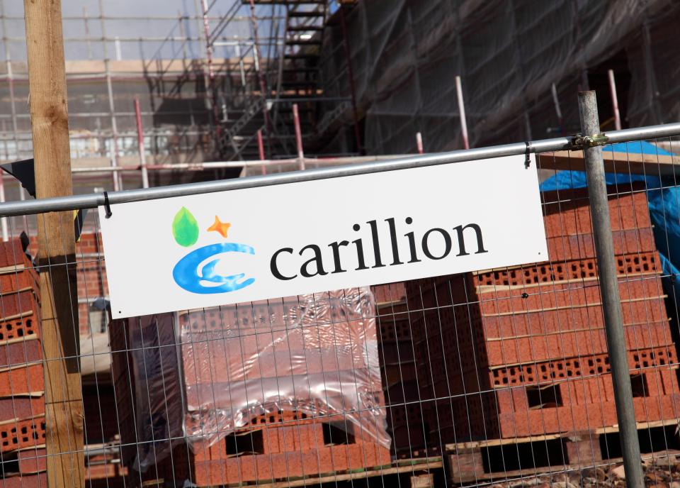 Carillion collapsed with a £1.2billion pile of unpaid debts, leaving almost 3,000 ­ordinary workers out of a job