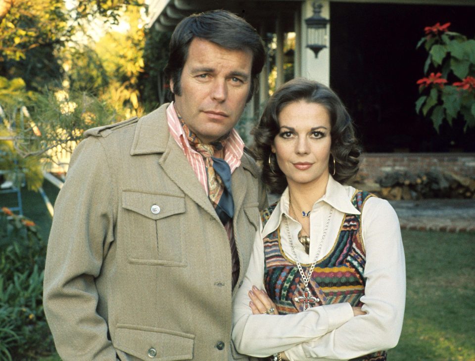  Robert Wagner and Natalie Wood at home in 1976