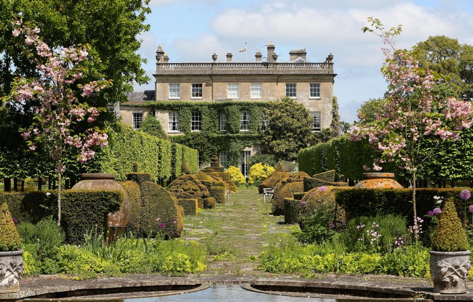  The pretty Highgrove House gardens attract thousands of visitors every year