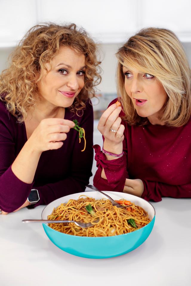 Nadia wrote the cookbook Disaster Chef with Kaye Adams