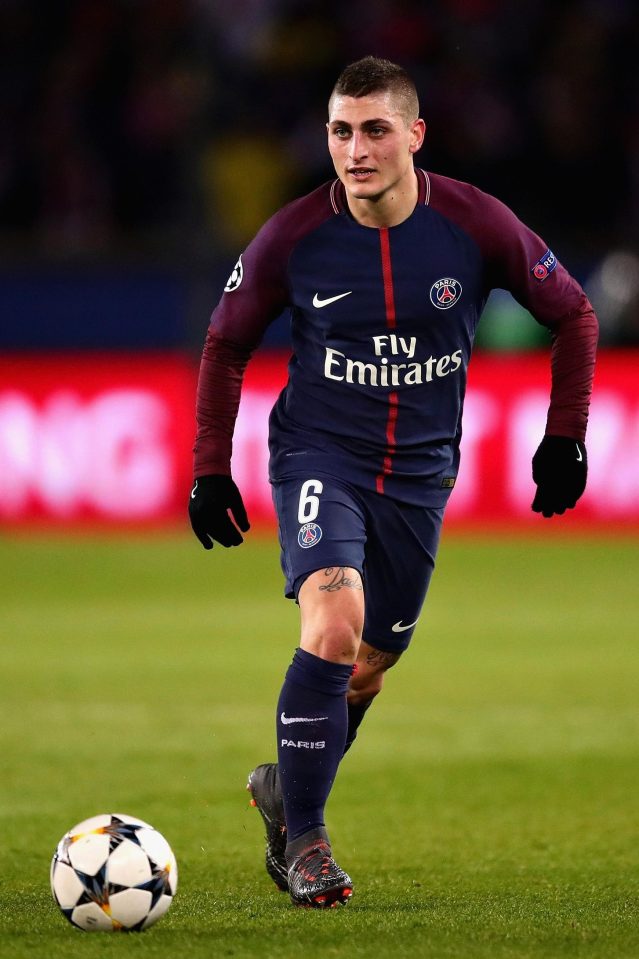 Marco Verratti plays for one of the world’s richest clubs in PSG