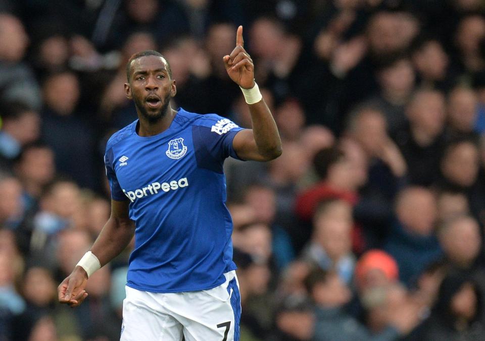  Yannick Bolasie struggled with injuries at Everton