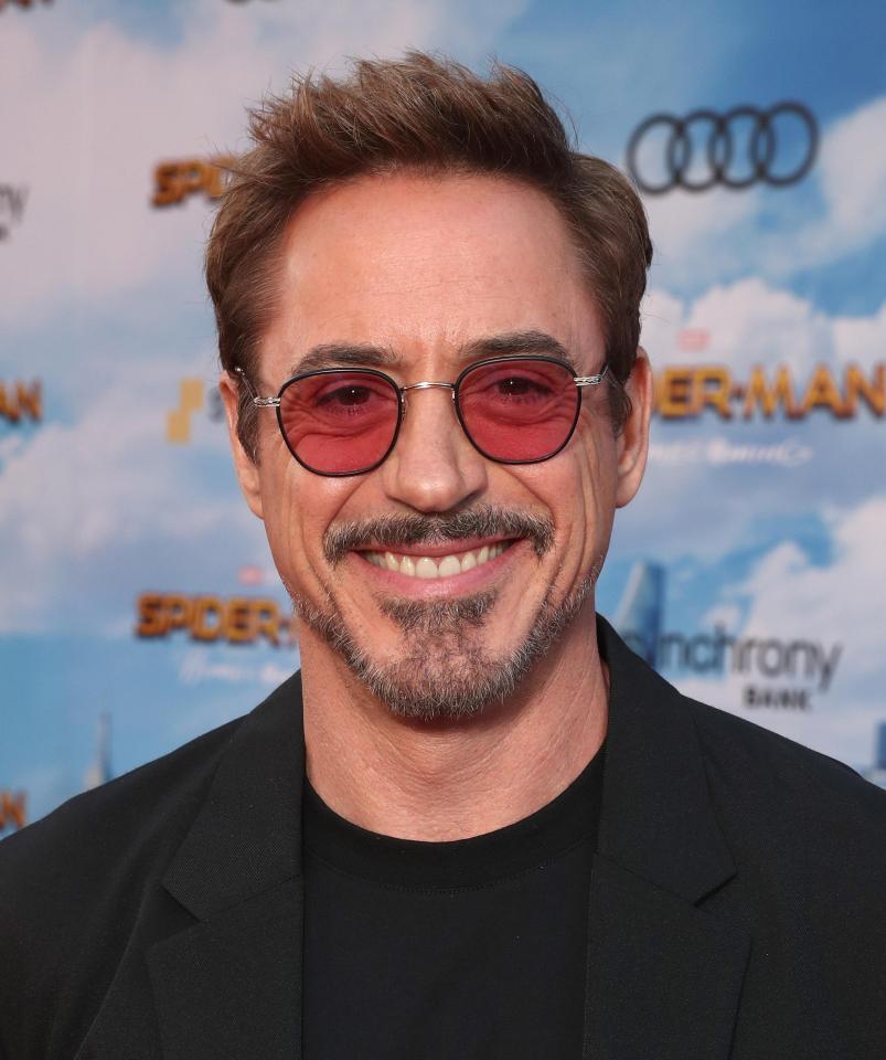  Other familiar A list names on the list include Robert Downey Jr (£61million)