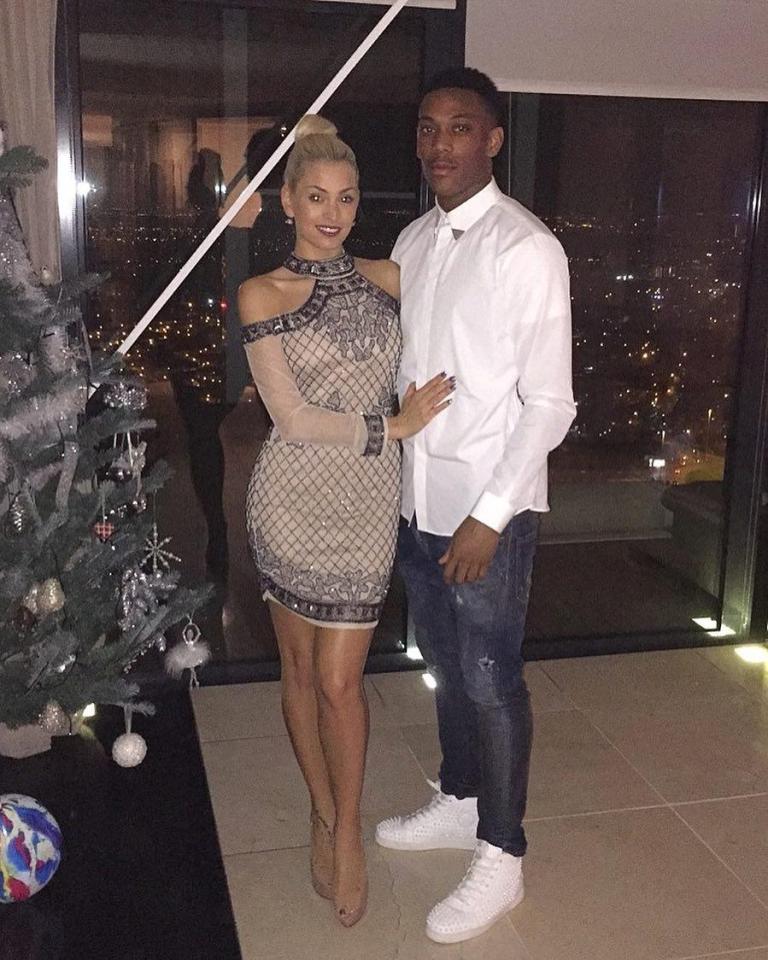  Martial took to social media yesterday to announce family will always come before football