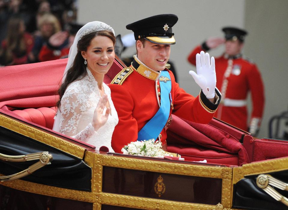 Kate and Will were gifted the title Duke and Duchess of Cambridge by the Queen after their wedding