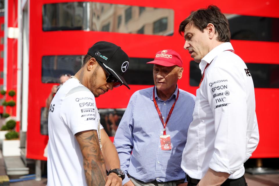 Lauda was instrumental in Mercedes hiring Lewis Hamilton in 2013