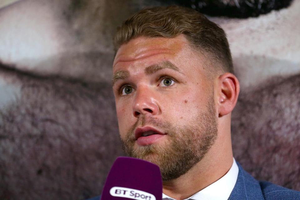 Billy Joe Saunders has gone on to laugh off the food fight that took place just 24 hours before Tyson Fury defeated Francesco Pianeta