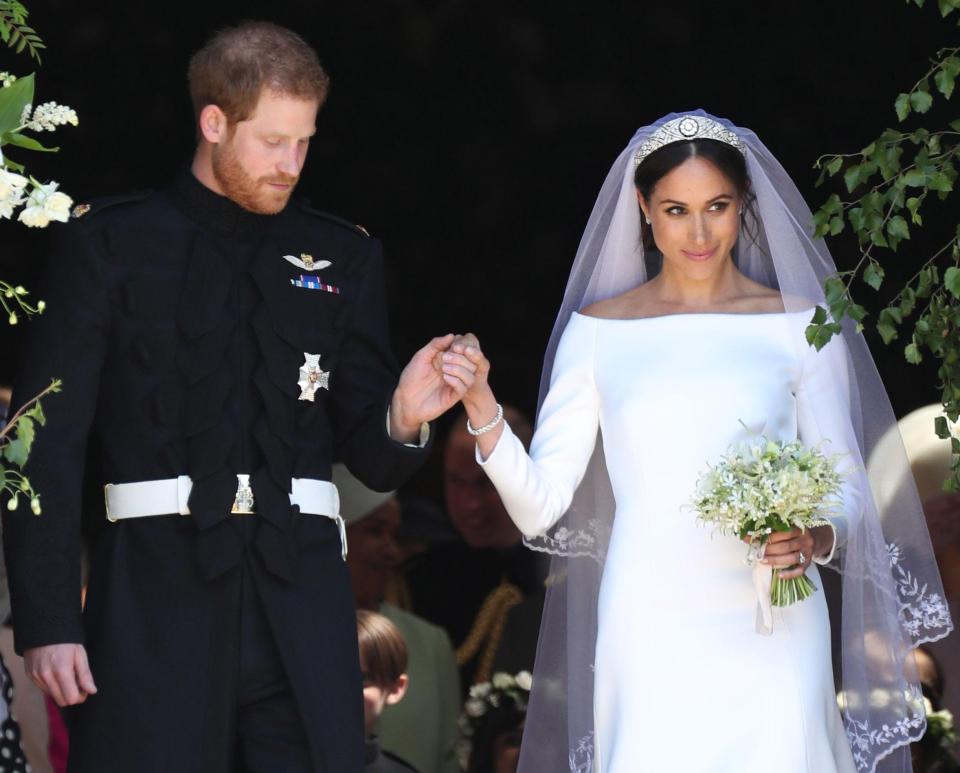  Meghan tied the knot with Prince Harry in May