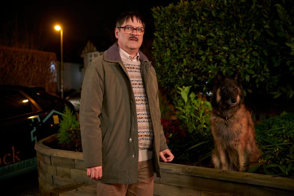  The quote 'Shalom Jackie' was made popular by the character Jim Bell, pictured, on Friday Night Dinner played by Mark Heap