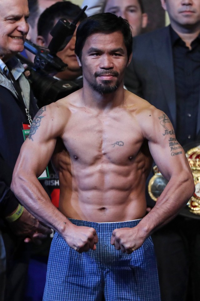 Filipino legend Manny Pacquiao is the current WBA Regular champion after beating Lucas Matthysse last month