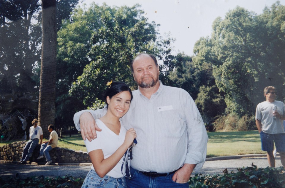 Meghan Markle and Thomas Markle