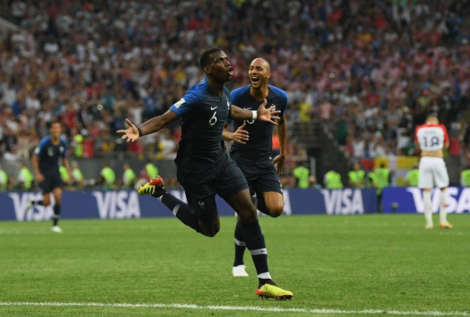  Pogba scored in the World Cup final and was one of France's best players, leading to questions as to why he did not play as well for Man United