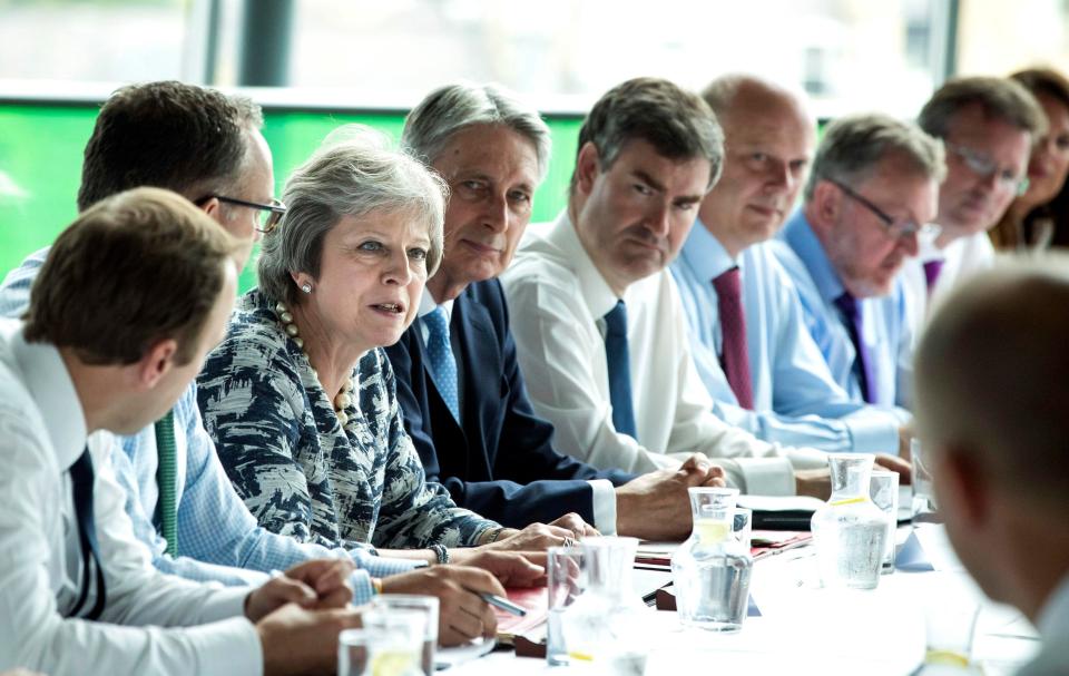  Theresa May is to hold a crisis summit with her Cabinet to prepare for a ‘no deal’ Brexit