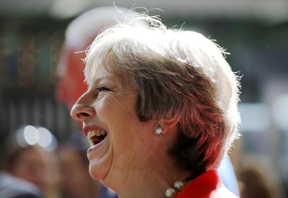  Theresa May has been on holiday in Italy, where she revealed her musical tastes