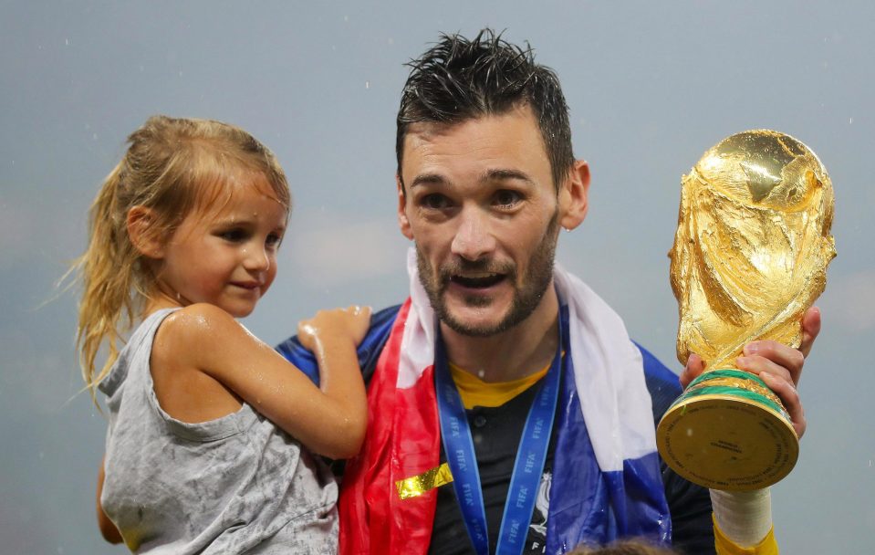  Hugo Lloris captained France to win their second World Cup title in Russia