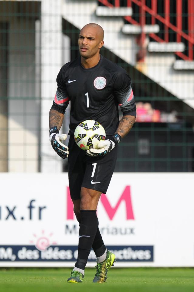  The goalkeeper has made 10 professional appearances for Nigeria