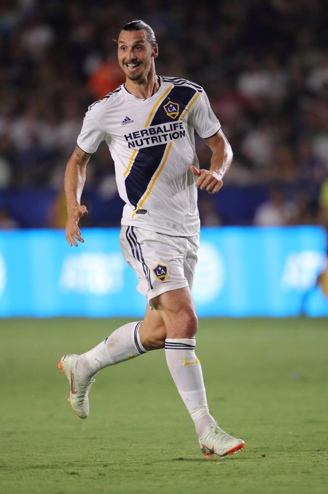  Ibrahimovic left United to sign for LA Galaxy in March 2018