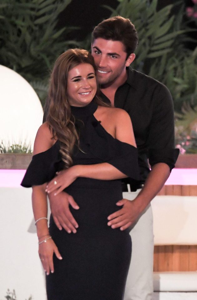  Jack Fincham and Dani Dyer celebrate winning Love Island after not romping all series