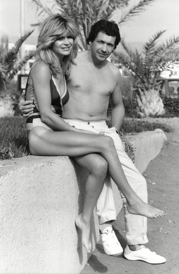 Marnie with gangster husband John Goldfinger Palmer in Tenerife