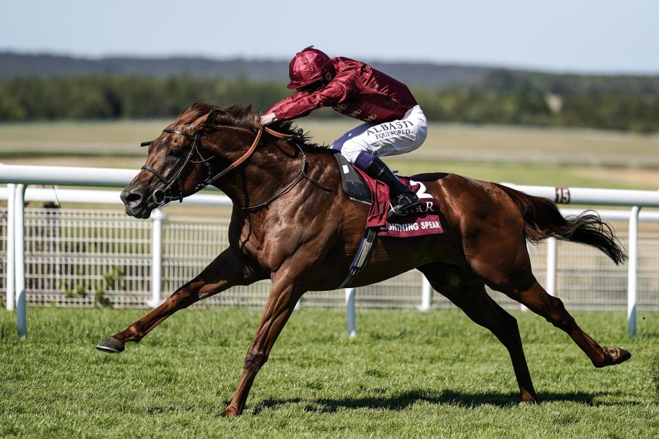  Lightning Spear won his first Group 1 at Glorious Goodwood